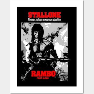 Rambo Graphic art Posters and Art